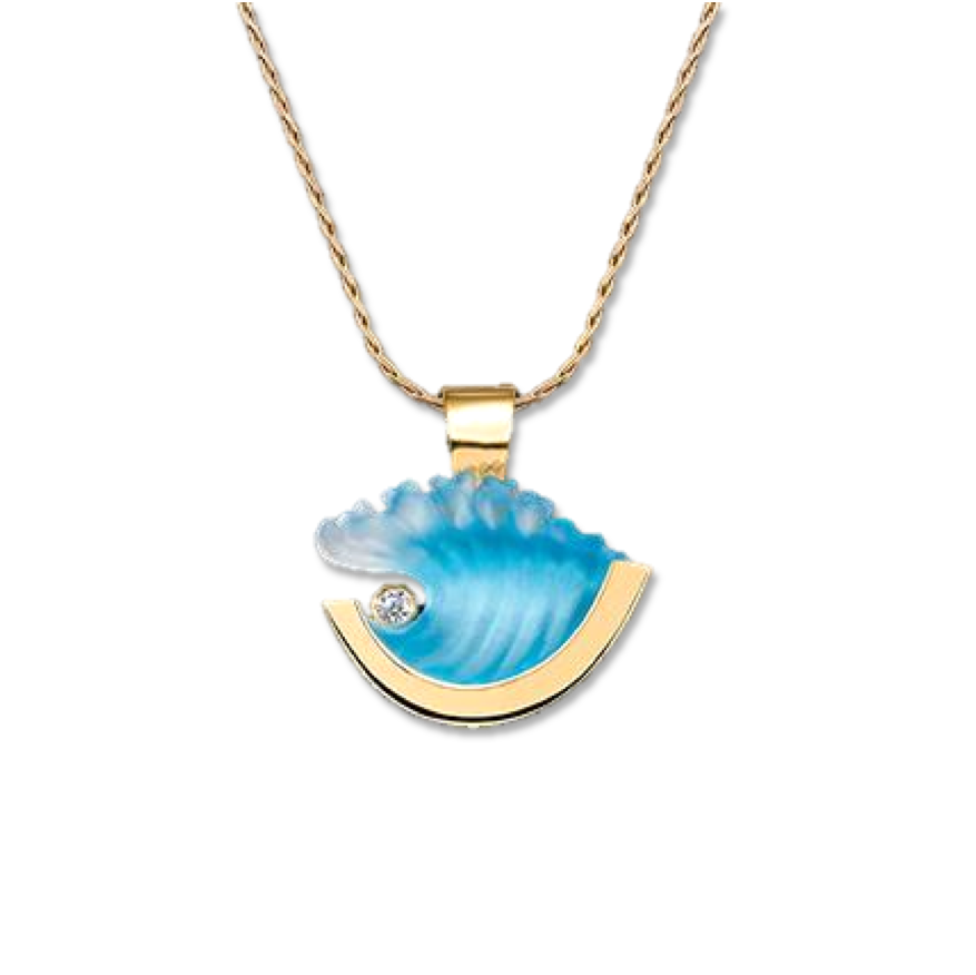 Wave Pendant | Shop Lowest Prices | Dolphin Galleries