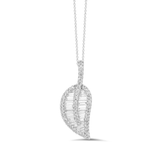 Diamond Leaf Necklace