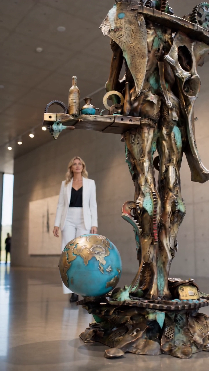 Man dot Earth 8 foot tall — video still at 4s