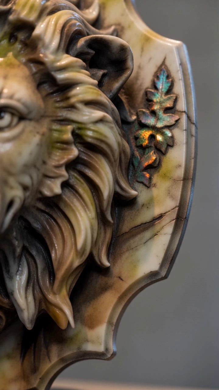 Leonardo Bust Composite — video still at 6s