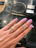 Sea Drift Pear Diamond Ring