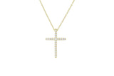 Signature Diamond Cross Necklace (Large)