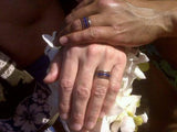 Big Kahuna Titanium Ring mit Lapis