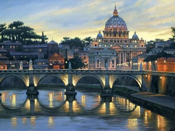 Dolphin Galleries An Evening in Rome