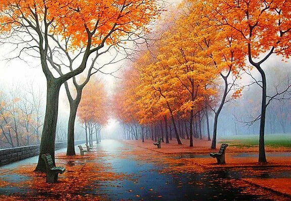 Dolphin Galleries Autumn Leaves