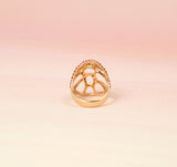 La Tortuga Cocktail Ring Pink