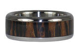 Palmenholz Titan Ring