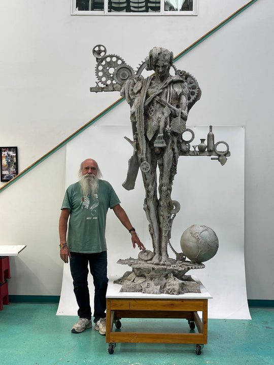 Man dot Earth Life Size