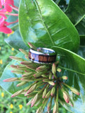 Milo and Palm Titanium Ring