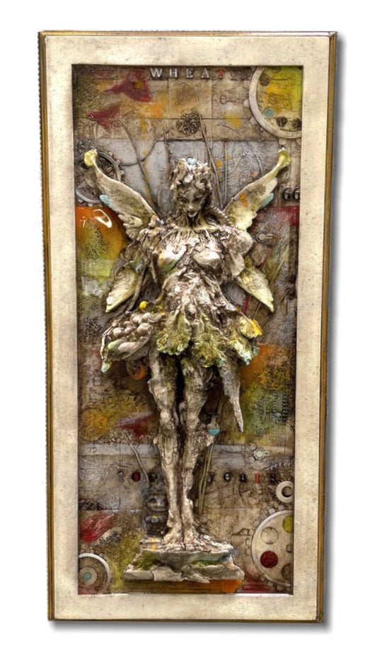Maria Alma Relief Mixed Media