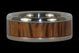Palmenholz Titan Ring