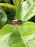 Milo and Palm Titanium Ring