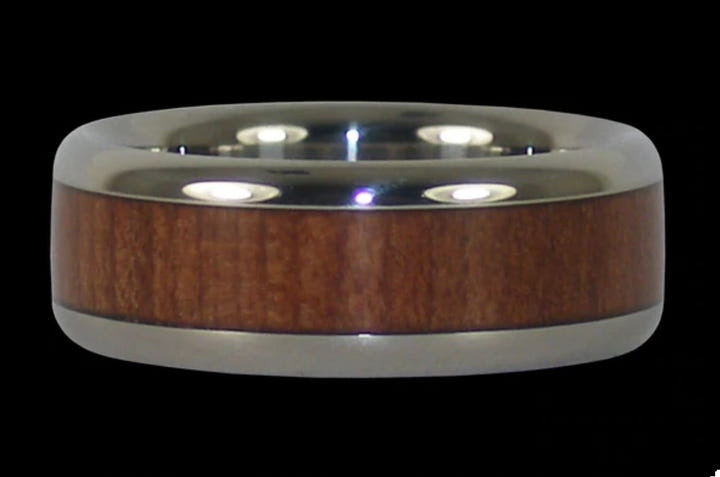 Redwood Titanium Ring