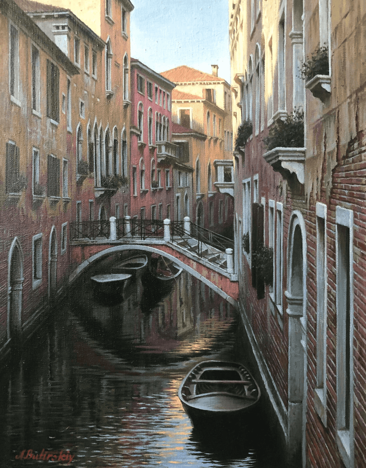 SUNSET IN VENICE