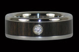 Blackwood Diamond Titanium Ring