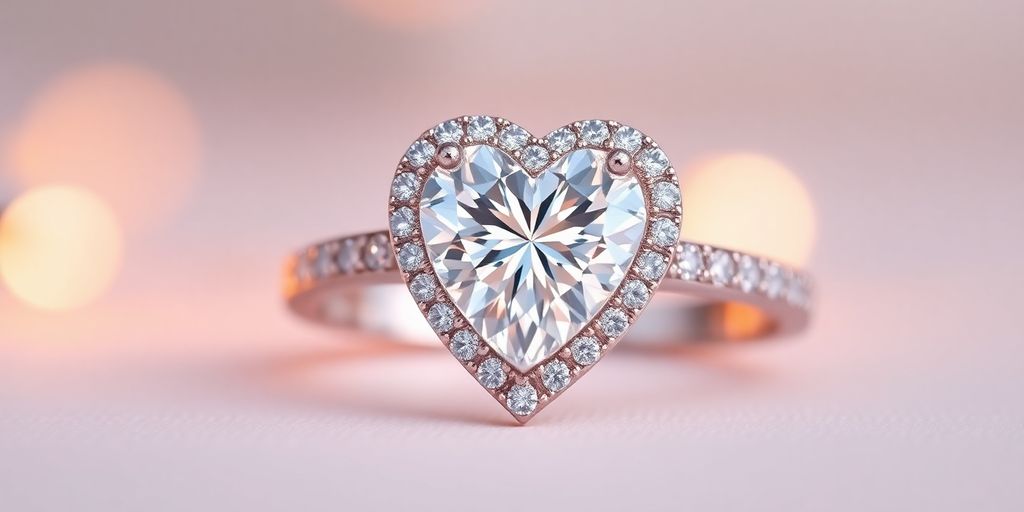 Discover the Allure of Heart Diamond Rings: A Perfect Symbol of Love