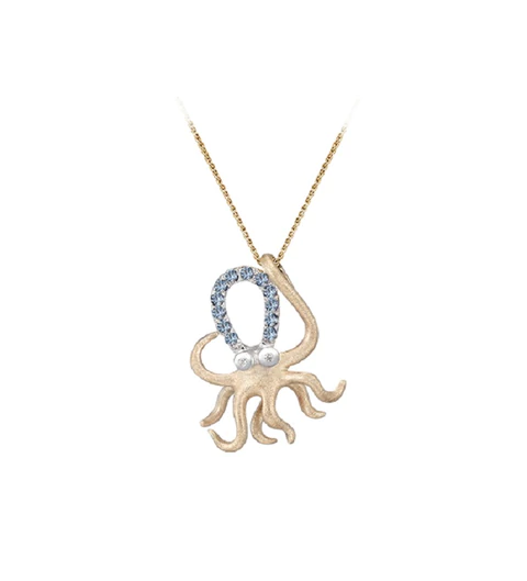 Oktopus -Halskette