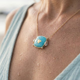18k Treasure Island Ring — worn on model (blonde, view 4)
