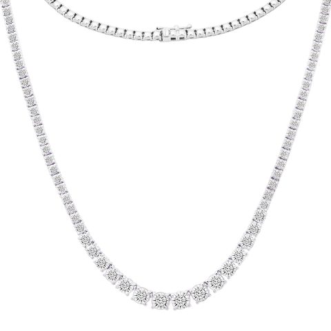 Diamond Tennis Necklace 2