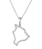 14k "Hawaii" Pendant with 40 Diamonds
