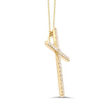 Signature Diamond Cross Necklace (3 Sizes)