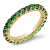 Emerald Eternity Band