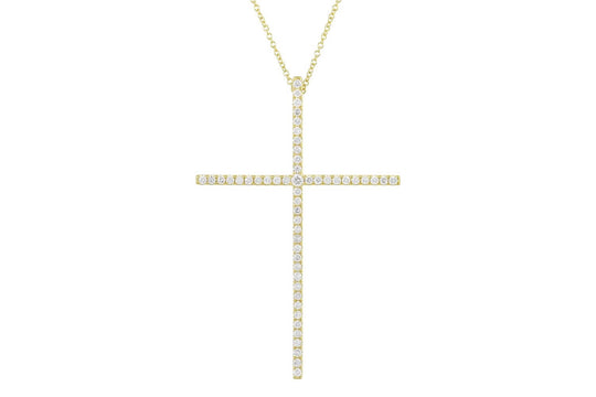 Signature Diamond Cross Halskette (3 Größen)