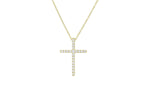 Signature Diamond Cross Necklace (Small)