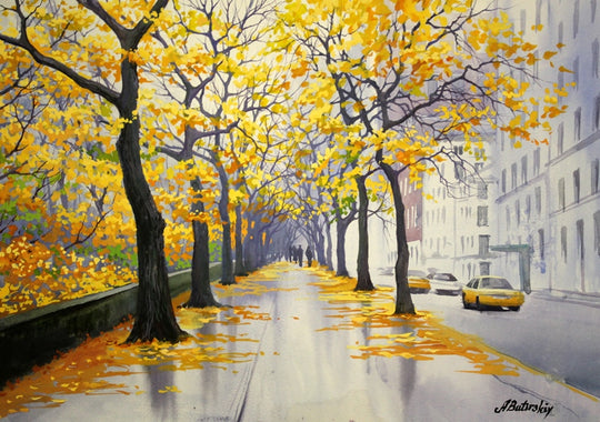 Finales de otoño - Nueva York