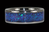 Black Lab Opal Titanium Ring