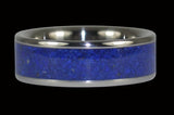 Blue Lapis Titanium Ring