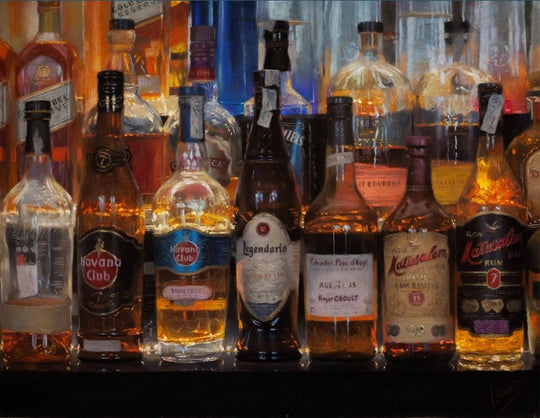 Bottles that Illuminate the Night