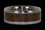 Ipe Wood Titanium Ring