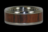 King Wood Titanium Ring