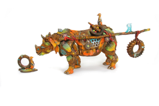 Timothy Large | Nano Lopez Sculpture For Sale | Dolphin Galleries