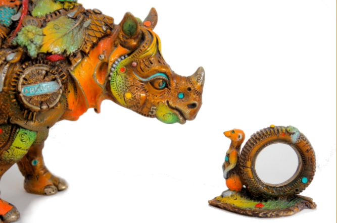 Timothy Large | Nano Lopez Sculpture For Sale | Dolphin Galleries