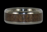 Ohia Wood Titanium Ring
