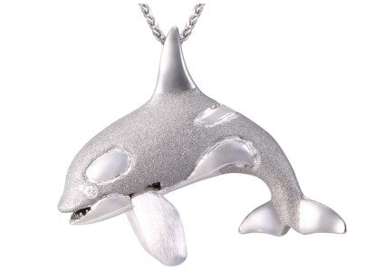 2/TONE 20MM ORCA PENDANT