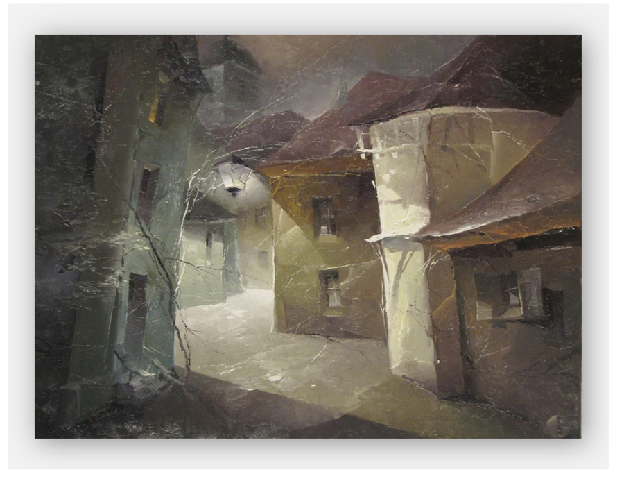Malerei - Stadt