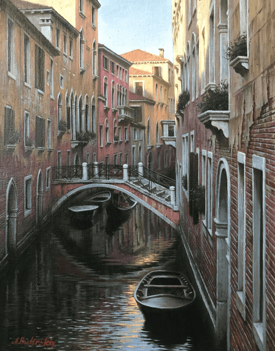 Puesta de sol en Venecia