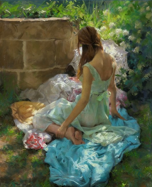 Pensamientos en el jardín