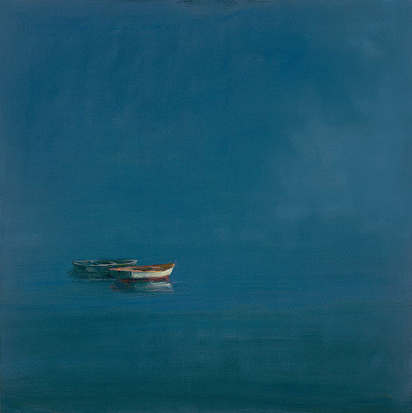 Dolphin Galleries Anne Packard Two Dories