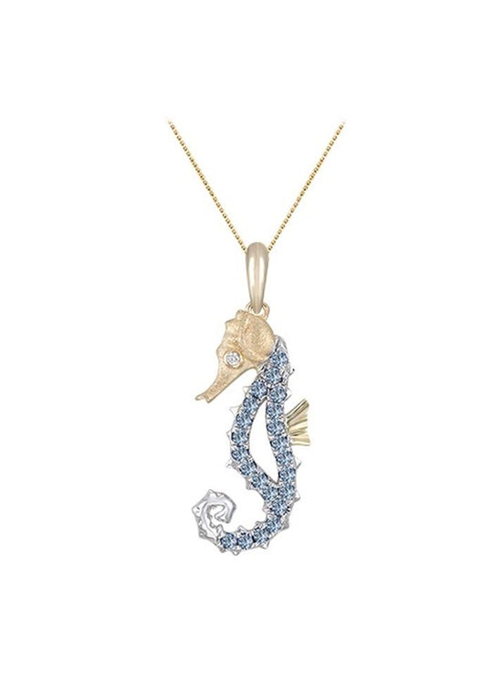 11mm 14K White Gold Plumeria Slide Anhänger