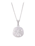 14KW 15MM SAND DOLLAR PENDANT