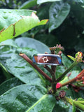 Three Falls Australian Opal Titanium Ring