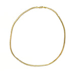 14K Yellow Gold Curb Chain