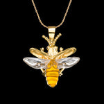14K Yellow Gold Firefly Pendant