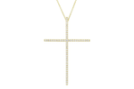 Signature Diamond Cross Halskette (3 Größen)