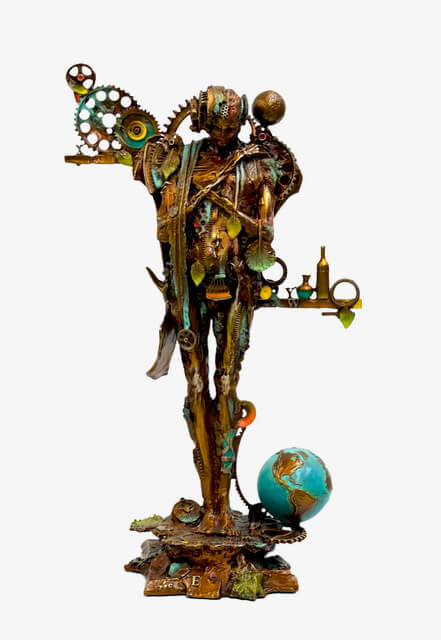 Man Dot Earth Medium