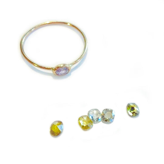 Lust auf farbigen Diamantring